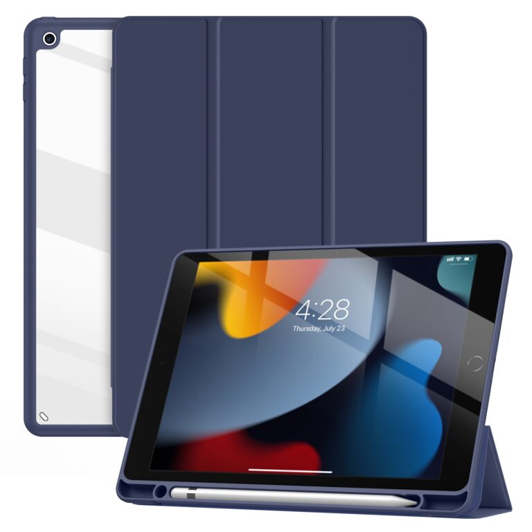 Solidenz Hybrid Hoes iPad 9 / iPad 8 / iPad 7 - 10.2 inch - Donkerblauw