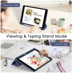 Solidenz Hybrid Hoes iPad 9 / iPad 8 / iPad 7 - 10.2 inch - Donkerblauw - 10