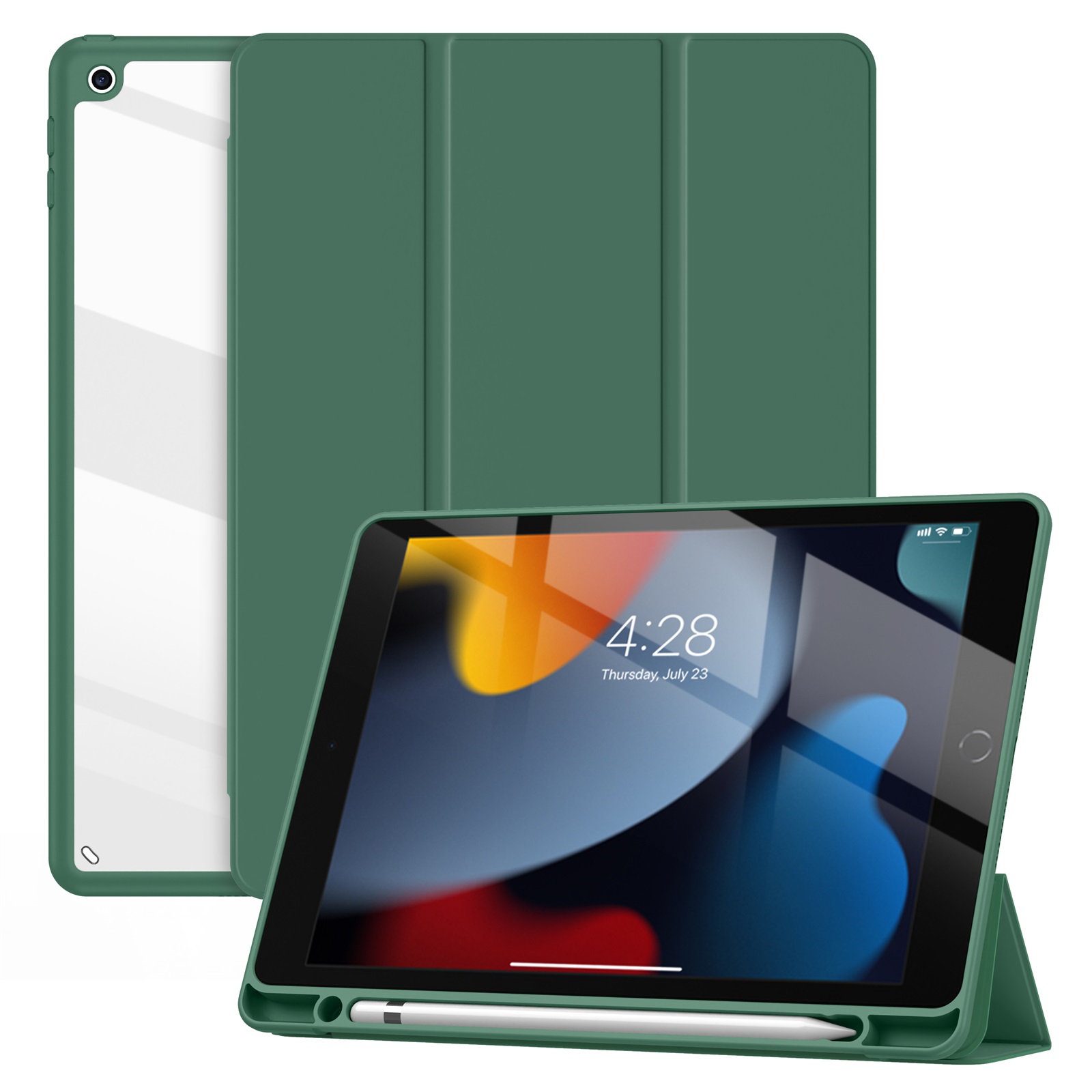 variatie Solidenz Hybrid Hoes iPad 9 / iPad 8 / iPad 7 – 10.2 inch – Groen