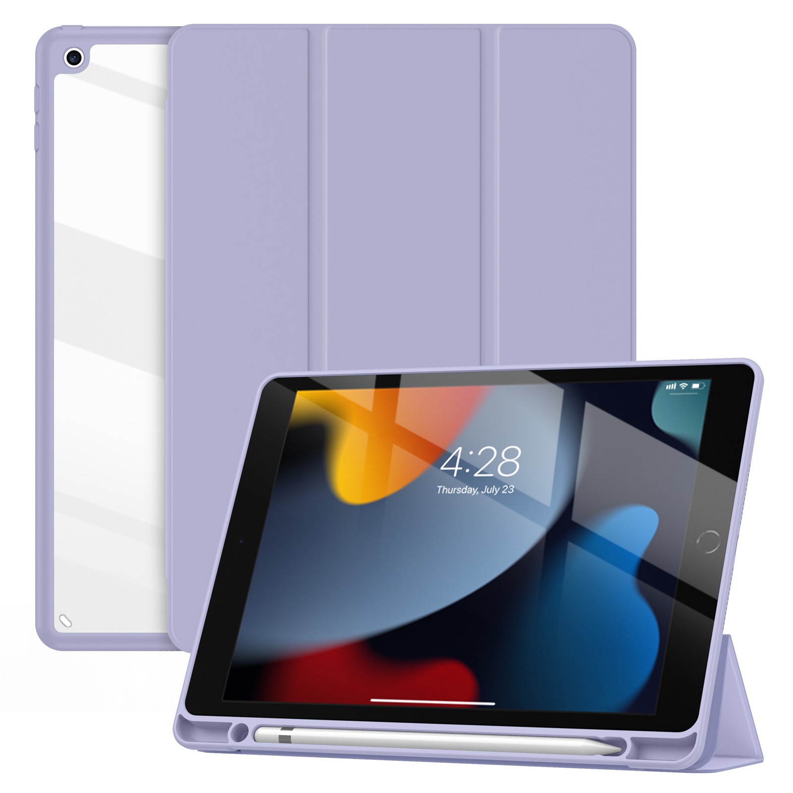 Solidenz Hybrid Hoes iPad 9 iPad 8 iPad 7 - 10.2 inch - Lavender 1