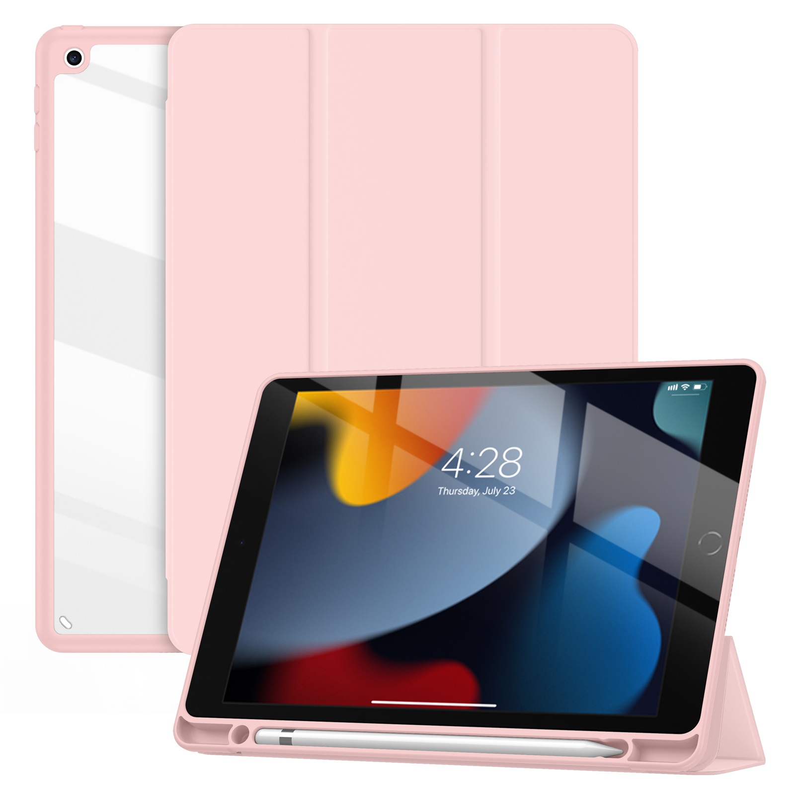 variatie Solidenz Hybrid Hoes iPad 9 / iPad 8 / iPad 7 – 10.2 inch – Roze