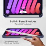 Solidenz Hybrid Hoes iPad Mini 7 / iPad mini 6 – 2024 / 2021 – Donkerblauw - 7