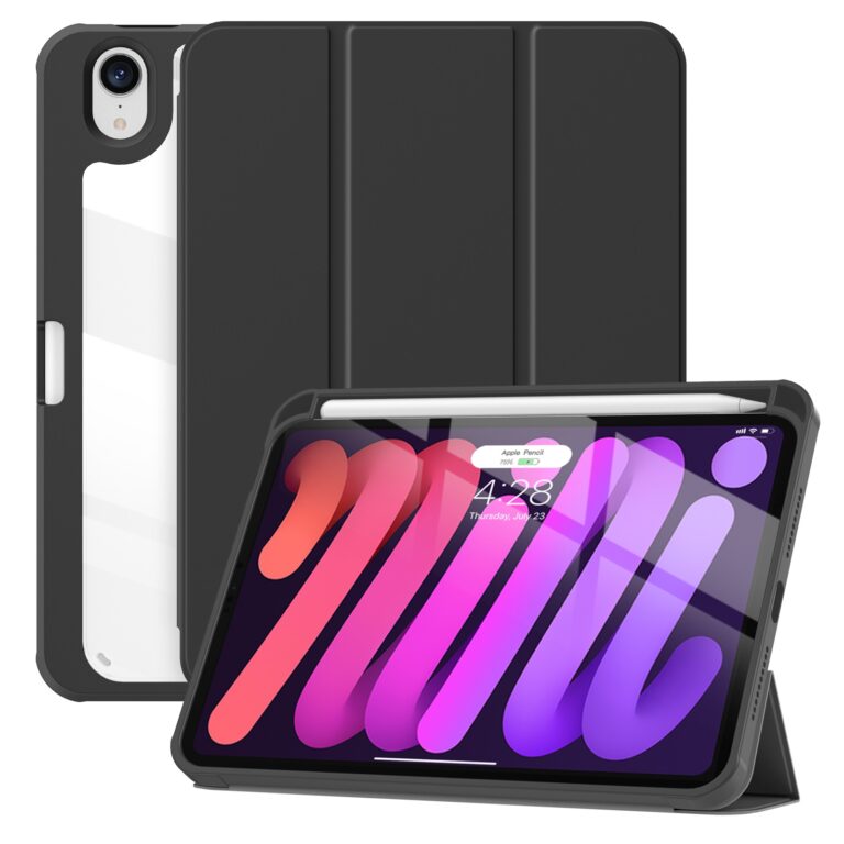 Solidenz Hybrid Hoes iPad Mini 7 / iPad mini 6 - 2024 / 2021 - Zwart