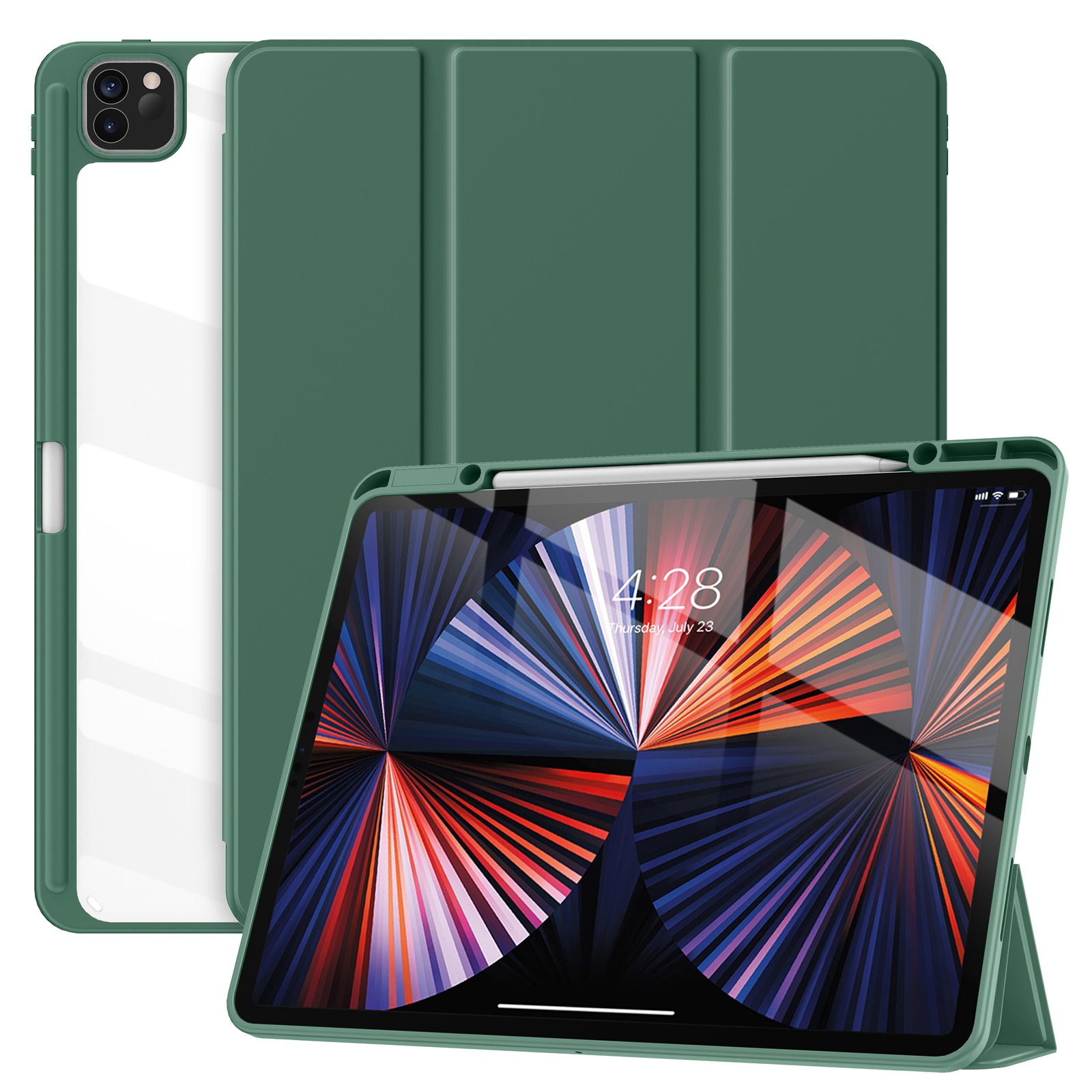 Solidenz Hybrid Hoes iPad Pro 12.9 inch - Groen 1