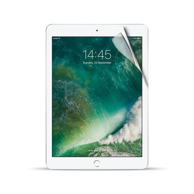 Solidenz Nano PET HD Folie protector iPad 2018 - iPad 2017 - iPad Air 1 / Air 2 - 9.7 inch