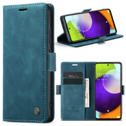 Solidenz Urban Book Samsung A53 hoesje - Blauw