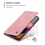 Solidenz Urban Book Samsung A52s / A52 hoesje - Roze - 5