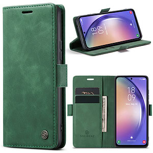 Solidenz Urban Book Samsung A54 hoesje – Groen