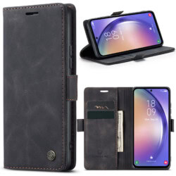 Solidenz Urban Book Samsung A54 hoesje - Zwart