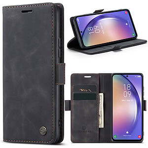 Solidenz Urban Book Samsung A54 hoesje – Zwart