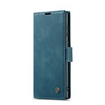 Solidenz Urban Book Samsung S22 Ultra hoesje - Blauw - 1