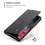 Solidenz Urban Book Samsung S22 Ultra hoesje – Zwart - 5
