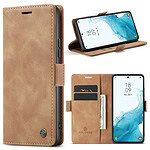 Solidenz Urban Book Samsung S22 Plus hoesje - Bruin Main Image