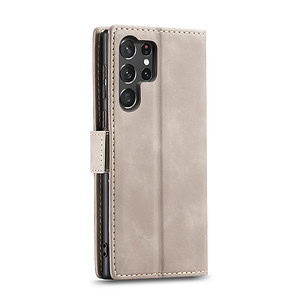 Solidenz Urban Book Samsung S23 Ultra hoesje - Beige 4