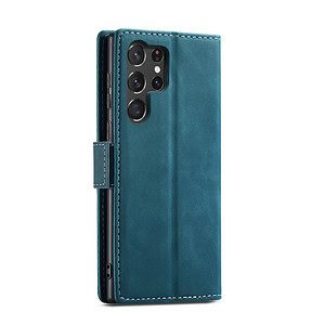 Solidenz Urban Book Samsung S23 Ultra hoesje - Blauw 4