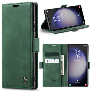 Solidenz Urban Book Samsung S23 Ultra hoesje – Groen