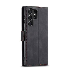 Solidenz Urban Book Samsung S23 Ultra hoesje - Zwart 4