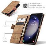 Solidenz Urban Book Samsung S23 hoesje - Bruin - 6
