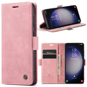 Solidenz Urban Book Samsung S23 hoesje – Roze