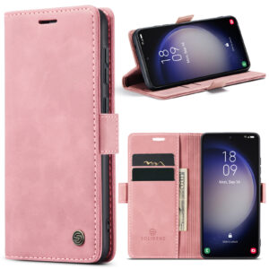 Solidenz Urban Book Samsung S23 hoesje - Roze 1