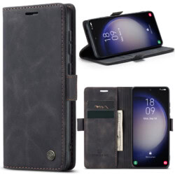 Solidenz Urban Book Samsung S23 hoesje - Zwart