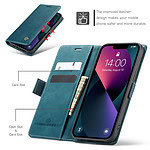 Solidenz Urban Book iPhone 13 Pro Max hoesje - Blauw - 6