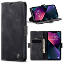 Solidenz Urban Book iPhone 13 Pro hoesje - Zwart