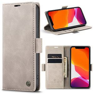 Solidenz Urban Book iPhone 14 Plus hoesje - Beige 1