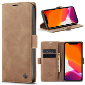 Solidenz Urban Book iPhone 14 Plus hoesje - Bruin 1