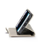 Solidenz Urban Book iPhone 14 Pro hoesje - Beige - 3