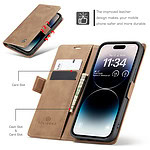 Solidenz Urban Book iPhone 14 Pro Max hoesje - Bruin - 6