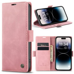 Solidenz Urban Book iPhone 14 Pro Max hoesje - Roze