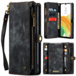 Solidenz Urban Wallet Samsung A52s / A52 hoesje - Zwart