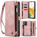 Solidenz Urban Wallet Samsung A53 hoesje - Roze