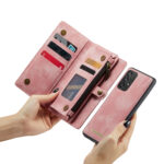 Solidenz Urban Wallet Samsung A53 hoesje – Roze - 4