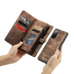 Solidenz Urban Wallet Samsung S20 FE hoesje – Bruin - 4