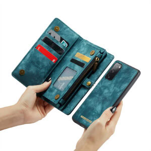 Solidenz Urban Wallet Samsung S20 FE hoesje – Blauw - 4