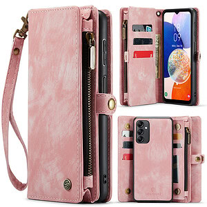 Solidenz Urban Wallet Samsung A14 hoesje - Roze 1