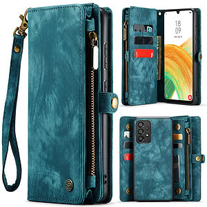 Solidenz Urban Wallet Samsung A53 hoesje – Blauw
