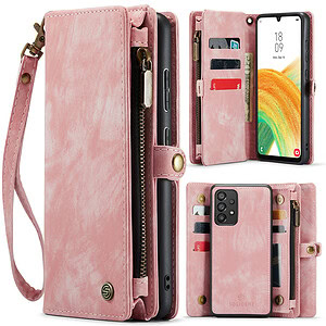 Solidenz Urban Wallet Samsung A52s / A52 hoesje – Roze