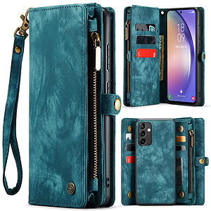Solidenz Urban Wallet Samsung A54 hoesje - Blauw 1