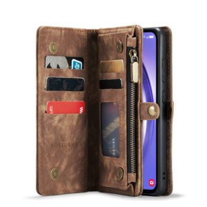 Solidenz Urban Wallet Samsung A54 hoesje - Bruin 3