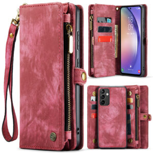 Solidenz Urban Wallet Samsung A54 hoesje – Rood