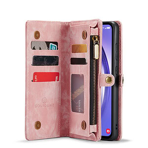 Solidenz Urban Wallet Samsung A54 hoesje - Roze 3