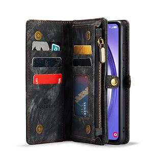 Solidenz Urban Wallet Samsung A54 hoesje - Zwart 3