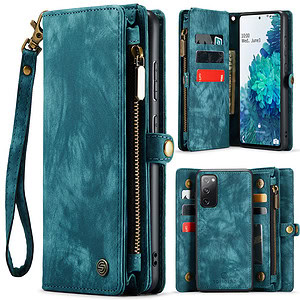 Solidenz Urban Wallet Samsung S20 FE hoesje – Blauw