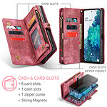 Solidenz Urban Wallet Samsung S20 FE hoesje - Rood - 7