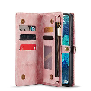 Solidenz Urban Wallet Samsung S20 FE hoesje - Roze 3