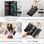 Solidenz Urban Wallet Samsung S20 FE hoesje – Zwart - 8