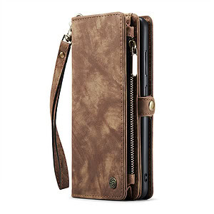 Solidenz Urban Wallet Samsung S21 FE hoesje - Bruin 2